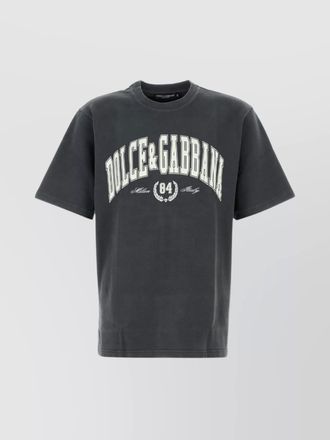 Dolce & Gabbana cotton logo print short-sleeve t-shirt