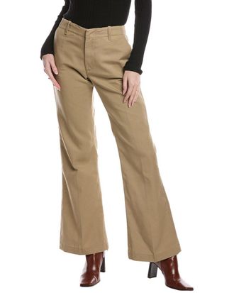 Re/Done Re/Done Mid-Rise Flared Trouser Khaki Jean