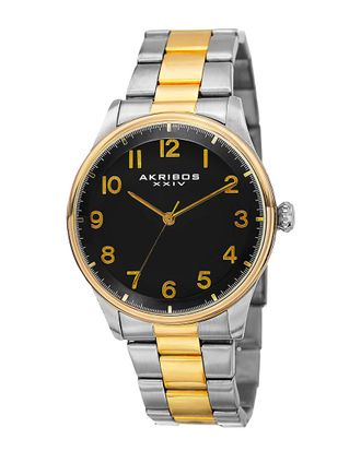 Akribos XXIV Akribos Xxiv Mens Stainless Steel Watch