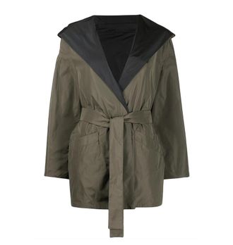 Herno Reversible Hooded Parka Jacket Size M