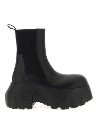 Rick Owens Beatle Mega Tractor Ankle Boots