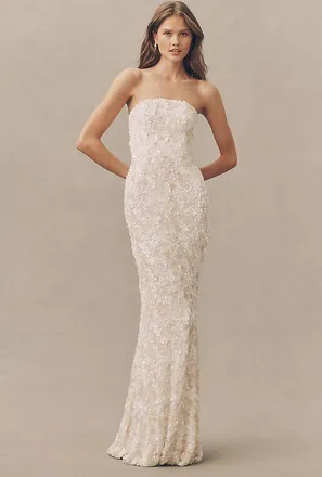 Helsi Helen Stretch Strapless Mermaid Dress