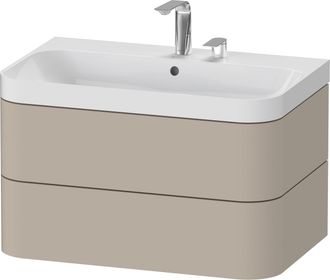 Duravit Set C-bonded Duravit Happy D.2 Plus Suspendido, 775x490mm, 2