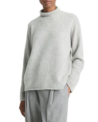 Vince Boxy Turtleneck Cashmere Sweater