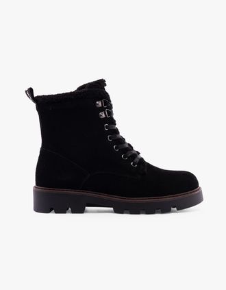 Hush Puppies Womens Hush Puppies AURELIA Womens Boots Black - Size: 6