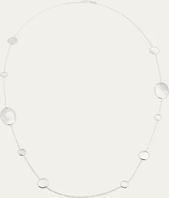 Ippolita Oval Station Necklace in Sterling Silver