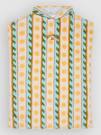 Billabong Hooded Surf Poncho estampado