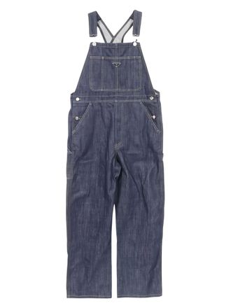 Prada 2020s cotton jumpsuit - men - Cotton - 30 - Blue