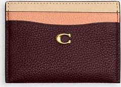 Coach Essential Card Case In Colorblock