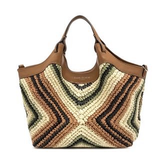 Gianni Chiarini Dames, Tassen, Beige, Maat: ONE Size Leer