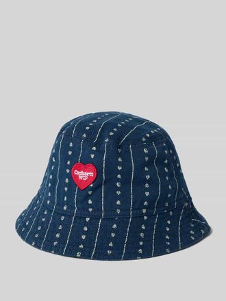 Carhartt Work in Progress Bucket Hat in Denim-Optik Modell Drewe in Royal, Gr&ouml;&szlig;e S/M