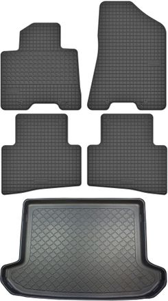 OEM Kia Sportage Iv Suv Desde Enero De 2016. Juego De Alfombrillas De Goma Para Coche Y Alfombrilla Para Maletero