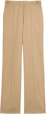 Gabriela Hearst Vesta Straight-leg Cotton Trousers - Camel - 42 (UK10 / S)