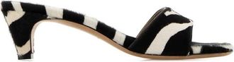Ferragamo Tatiana 40 Mule - Dames - Muiltjes - Veelkleurig - 36 1/2 EU - Leer - Schoenen