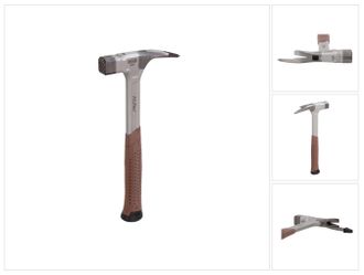 Picard Marteau &Agrave; Loquet Alutec Similaire &Agrave; Din 7239 T&ecirc;te G.450g Avec Aimant Manche Lisse &Agrave; 2 Composants