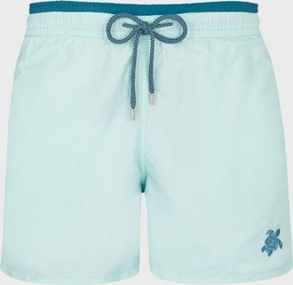 Vilebrequin Men & apos;s Les Unis Bicolor Swim Trunks