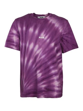 Msgm M. S.G. M. Tie dye effect T-shirt