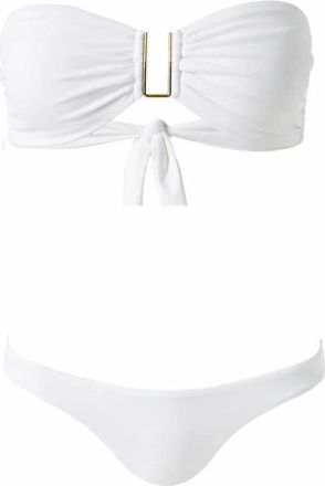 Melissa Odabash Barcelona Bikini Set - Dames - Bikinis - Wit - M - Badmode