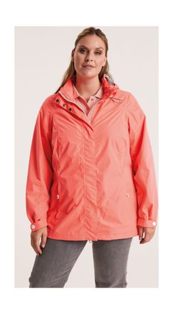 Stoy Outdoorjacke STOY STS 11 WMN JCKT, Damen, Gr. 46, orange (koralle), Oberstoff: 100% Polyester, Futter: 100% Polyester, Jacken Outdoorjacke, Wasserdich