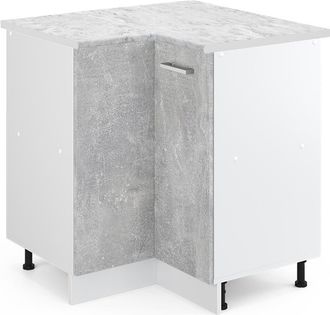 Vicco Armario De Esquina R-line, Hormig&oacute;n, 75.6 Cm, Et M&aacute;rmol