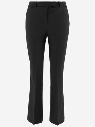 Ql2 Quelledue Pantaloni Ql2 Donna in Misto Lana Stretch