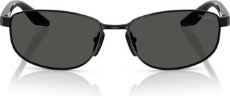 Prada Sunglasses, unisex, Black, Size: 58 MM Psb53S Sunglasses