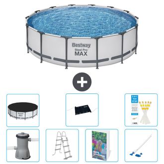 Bestway Piscina Bestway Steel Pro Max Redonda - 427x122 Cm - 8-piezas S600