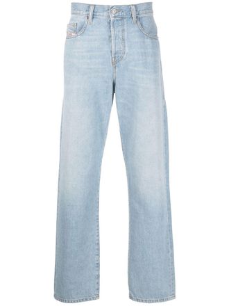 Diesel 2020 D-VIKER straight-leg jeans - men - Cotton/Hemp - 29/32 - Blue