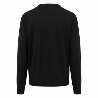 Emporio Armani Virgin Wool Cardigan - Black