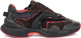 Roberto Cavalli Serpentine sneakers - women - Bos Taurus/Polyester/Polyethylene/Polybutylene Terephthalate (PBT)/Polyethylene vinyl acetate (PEVA