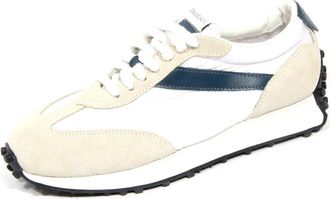Doucal's Blauwe Su&egrave;de Sneakers - Heren - Sneakers - Beige - 45 EU - Su&egrave;de - Schoenen