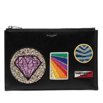 Saint Laurent Pre-owned Clutch - - Pre-owned - Donna - Nero - ONE SIZE