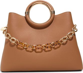 Aldo Dovie Faux Leather Top Handle Bag in Camel at Nordstrom