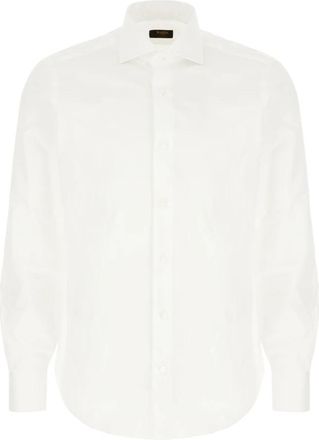 Barba Stijlvolle Overhemden Collectie - Heren - Zakelijke Overhemden - Wit - 3XL - Overhemden