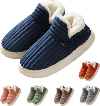 Generic Cloud Slippers for Women Men, Womens Unisex Winter Cozy & Stylish Fashion Booties Slipper Casual Home Shoes (Blue B, M, Adult, Women, 3.5, Numeric Ran