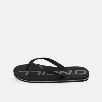 O'Neill Sandale ONEILL PROFILE LOGO SANDAL MEN LOW, Herren, Gr. 40, schwarz, Synthetik, Schuhe Sandale