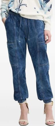 Desigual Jeans con coulisse in vita - Blu