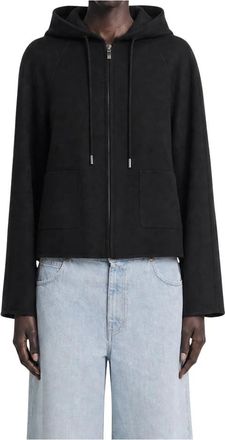 Max Mara Mstradente - Dames - Zomerjassen - Zwart - XS - Wol - Jassen
