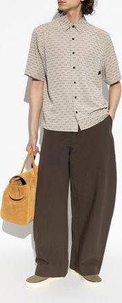 Rag & Bone Short-sleeved Shirt, Mens, Beige