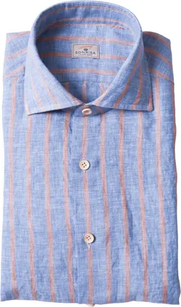 Sonrisa Lightweight Striped Casual Shirt