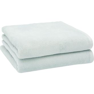 Linum Home Textiles 2-Pack Ediree Cotton Bath Towel Set in Aqua at Nordstrom Rack