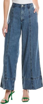 Rag & Bone Featherweight Arianna Cropped Palazzo Beekman Jean
