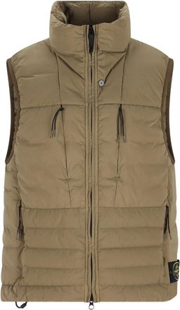 Stone Island Gilet imbottito con zip - Toni neutri