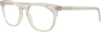 Saint Laurent Ladies Black Round Eyeglass Frames SLM111 004