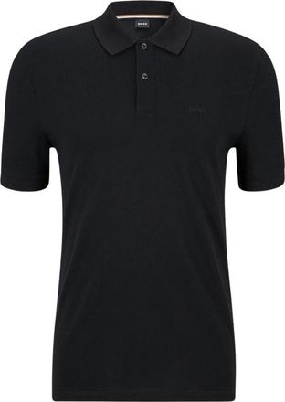 HUGO BOSS Polo Shirt - Heren - Polos - Zwart - 2XL - Katoen - Tops