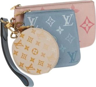 Louis Vuitton Pre-owned Monogram Empreinte Pouch - Dames - Vintage Mini Tas - Veelkleurig - ONE Size - Leer - Vintage