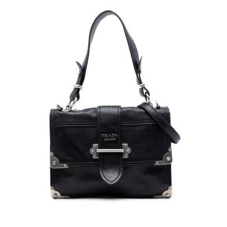Prada Pre-owned Prada Glace Calf Soft Cahier Satchel Ladies OUTETDMD2PNAH6XG