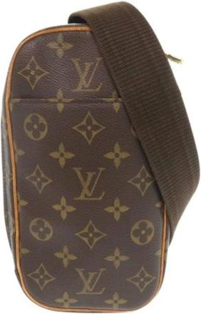 Louis Vuitton Pre-owned Belt Bags, male, Brown, Size: ONE SIZE Pre-owned Vintage Pochette Sling Bag