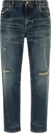 Dolce & Gabbana Denim Jeans - Heren - Regular Fit Jeans - Blauw - M - Denim - Jeans