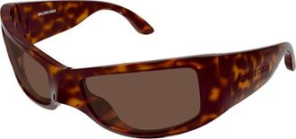 Balenciaga BB0461S 003 Mens Sunglasses Tortoiseshell Size 66